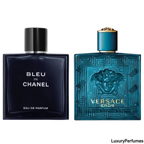 versace eros vs chanel|Versace Eros vs bleu de Chanel.